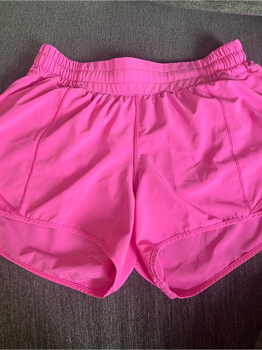 Lululemon sonic pink Hotty hot shorts